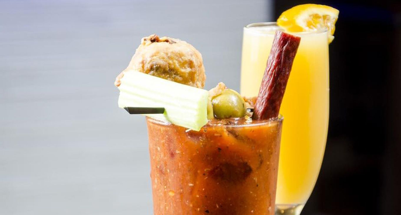 Bloody mary and mimosa.